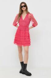 TWINSET ruha rózsaszín, mini, harang alakú - rózsaszín 36 - answear - 63 990 Ft