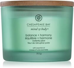 Chesapeake Bay Mind & Body Balance & Harmony lumânare parfumată I. 312 g