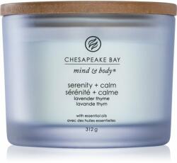 Chesapeake Bay Mind & Body Serenity & Calm lumânare parfumată I. 312 g