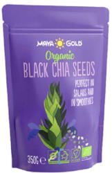 MAYA GOLD Semințe negre de chia Bio, 350G, Maya Gold