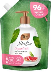 Sapun lichid cu grapefruit roz si lemongrass Nature Elixir, 500 ml, Teo