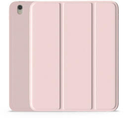 DEVIA Apple iPad 10.9 (2022) tablet tok (Smart Case) on/off funkcióval, Apple Pencil tartóval - Devia Rosy Series Leather Case With Pencil Slot - pink - mobilehome