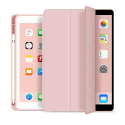 Tech-Protect Apple iPad Air 4 (2020)/iPad Air 5 (2022) 10.9 tablet tok (Smart Case) on/off funkcióval, Apple Pencil tartóval - Tech-Protect - pink (ECO csomagolás)