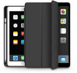 Tech-Protect Apple iPad Air 4 (2020)/iPad Air 5 (2022) 10.9 tablet tok (Smart Case) on/off funkcióval, Apple Pencil tartóval - Tech-Protect - black (ECO csomagolás)