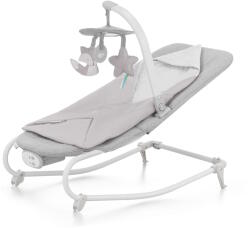 KinderKraft pihenőszék Felio 2 rezgő zenélő - Stone Grey