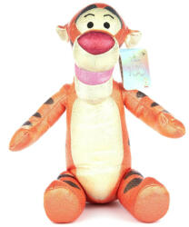 Winnie The Pooh Jucarie de plus cu sclipici si sunete, Tigger, Colectia Disney 100, 28 cm (BK4843)