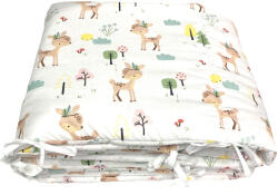 Deseda Set aparatori laterale pufoase h35 pat 120x60 cm deseda caprioare