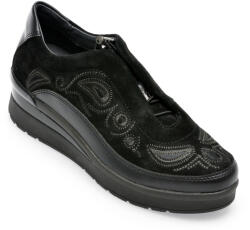 Stonefly Pantofi STONEFLY negri, CREAM21, din piele naturala 40