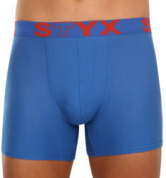 Styx Kék long férfi boxeralsó Styxsport gumi (U967) XL