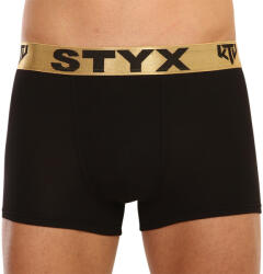 Styx Fekete férfi boxeralsó Styx / KTV sport gumi - arany gumi (GTZ960) M