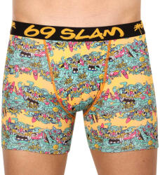 69SLAM Férfi boxeralsó 69SLAM fit island of paradise dylan (MBYISP-PO) XL