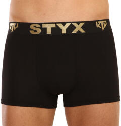 Styx Fekete férfi boxeralsó Styx / KTV sport gumi - fekete gumi (GTC960) XL