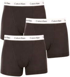 Calvin Klein 3PACK fekete Calvin Klein férfi boxeralsó (U2662G-001) L