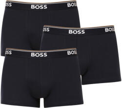 BOSS 3PACK Férfi boxeralsó BOSS sötétkék (50475274 480) S