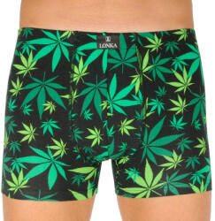 Lonka Férfi boxeralsó Lonka fekete (Kevin-grass) L