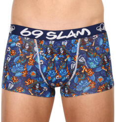 69SLAM Férfi boxeralsó 69SLAM csípő bambusz dia de los muertos eliyah (MHBDDM-BB) L