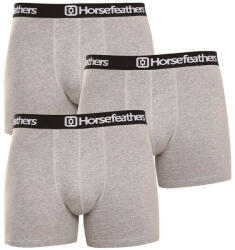 Horsefeathers 3PACK Férfi boxeralsó Horsefeathers Dynasty heather gray (AM067C) M