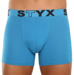 Styx Világoskék long férfi boxeralsó Styx sport gumi (U969) XL