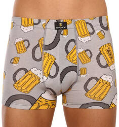 VoXX Férfi boxeralsó VoXX többszínű (Kevin-beer/big light grey) XXL