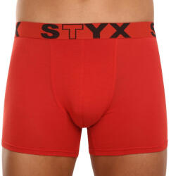 Styx Piros long férfi boxeralsó Styxsport gumi (U1064) L