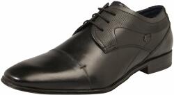 bugatti Pantofi cu șireturi negru, Mărimea 43 - aboutyou - 378,01 RON