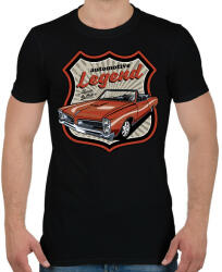 printfashion classic car - Férfi póló - Fekete (13673746)
