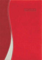 Dayliner Naptár, tervező, A5, heti, DAYLINER Dubai, piros (NDA5HP) (DL4AG-DUFA5HE-PP)