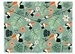 COOLPACK patentos irattartó tasak - A4 - Toucans tukán madaras (23393CP)