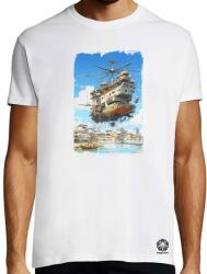 Magnolion Repülő város póló