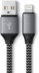 Satechi USB-A to Lightning Braided Cable 25cm - Grey (ST-TAL10M)