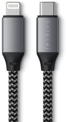 Satechi USB-C to Lightning Short Cable 25cm - Space Grey (ST-TCL10M)