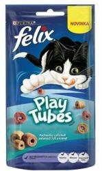 FELIX Állateledel jutalomfalat FELIX Play Tubes macskáknak hal-garnélarák 50g (29.00188)