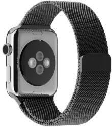 iUni Curea iUni compatibila cu Apple Watch Ultra/SE/8/7/6/5/4/3/2/1, 40mm, Milanese Loop, Otel Inoxidabil, Space Grey (511097_40)