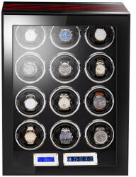 iUni Cutie intors ceasuri automatice iUni, Luxury Watch Winder 12 Mahon-Negru (517877)