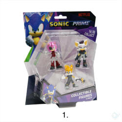 PMI Sonic Prime figura csomag 3 mini figurával