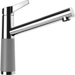 SCHOCK SC-510 Baterie chiuveta bucatarie aspect granit Cristalite monocomanda, crom/gri (croma) (554000CROM)