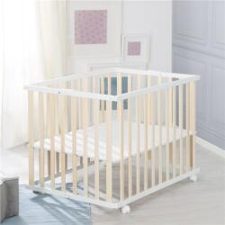 roba Foldable Playpen 70 x 100 Bicolour fa járóka