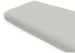 MimiNu - Cearceaf cu elastic, Din bumbac certificat Oeko Tex Standard 100, Pentru pat 160x80 cm, Colectia Royal, Grey (6426972022798)