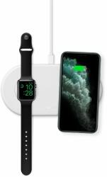 Epico Apple Watch, iPhone töltőpad + adapter - fehér