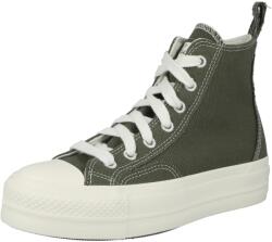 Converse Sneaker înalt 'Chuck Taylor All Star Lift' verde, Mărimea 9.5