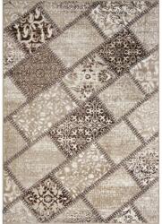 Delta Carpet Covor Dreptunghiular, 100 x 200, Bej / Maro, Model Cappuccino 16010 (CAPPUCCINO-16010-12-12)