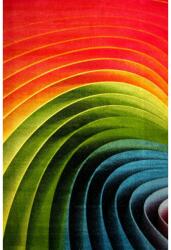 Delta Carpet Covor Dreptunghiular, 120 x 170 cm, Multicolor, Kolibri Model Spiral 11006 (KOLIBRI-11006-130-1217) Covor