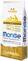 Monge Superpremium Dog Monge Superpremium Dog Super Premium Pui, orez și cartofi - 12 kg