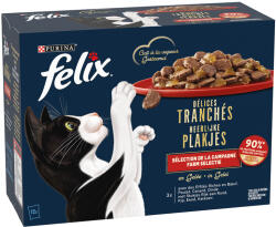 FELIX Felix Deliciously Sliced 24 x 80 g - Farm Selection în gelatină