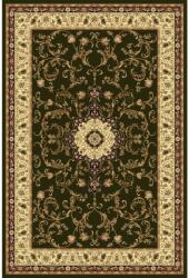 Delta Carpet Covor Dreptunghiular, 100 x 200 cm, Verde / Crem, Lotos 523 (LOTUS-523-310-12) Covor