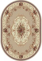 Delta Carpet Covol Oval, 120 x 170 cm, Bej / Crem, Lotos 507 (LOTUS-507-100-O-1217) Covor