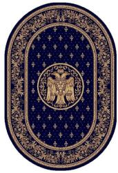 Delta Carpet Covor Bisericesc Oval, 250 x 350 cm, Albastru, Lotos 15032/810 (LOTUS-15032-810-O-2535)