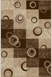 Delta Carpet Covor Dreptunghiular, 50 x 80 cm, Crem / Maro, Daffi 13058 (DAFFI-13058-120-0508) Covor