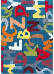 Delta Carpet Covor Dreptunghiular pentru Copii, 120 x 170 cm, Albastru, Kolibri Litere 11343/140 (KOLIBRI-11343-140-1217)