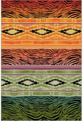Delta Carpet Covor Dreptunghiular, 160 x 230 cm, Verde / Portocaliu, Kolibri Ethnic 11330 (KOLIBRI-11330-130-1623) Covor